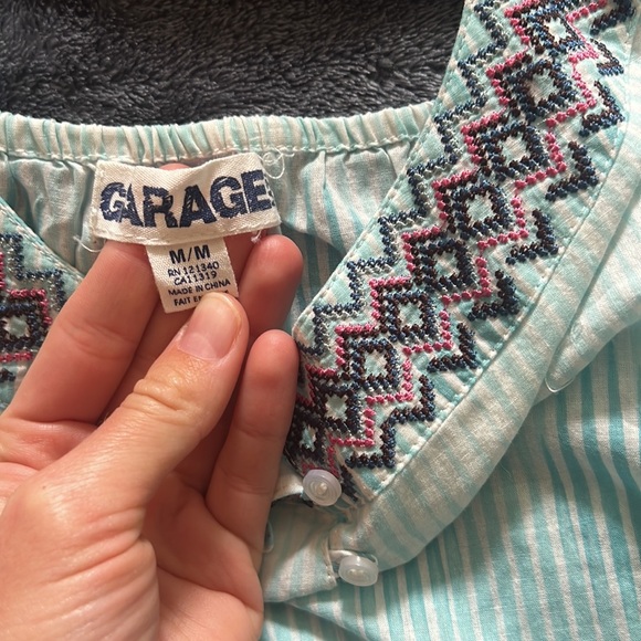 Multi Coloured Size M Garage Tunic - Picture 2 of 3